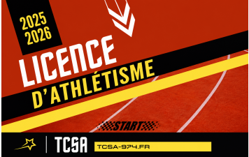Licence Athlétisme 2025-2026